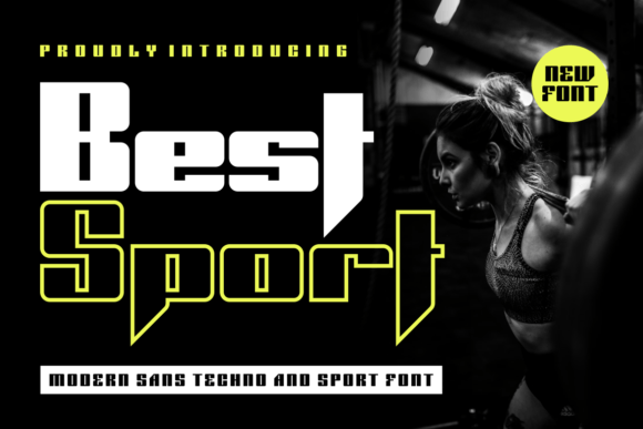 Best Sport: A Bold Sans Serif Typeface for Modern Digital Branding