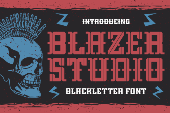 Blazer Studio: A Blackletter Typeface for Editorial Elegance