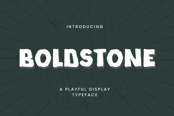 Boldstone: A Playful Display Typeface for Modern Editorial Design