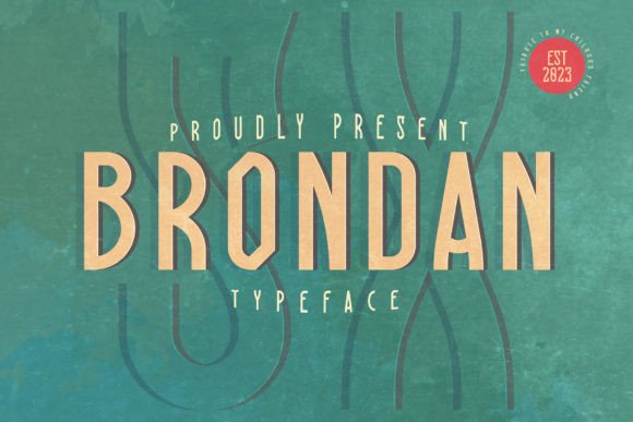 Brondan Sx: The Elegant Sans Serif Font for Handmade Labels and Printables