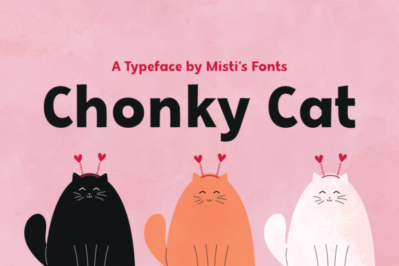 Chonky Cat: The Bold Font That Elevates Small Business Branding