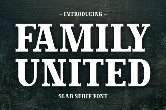 Family United: The Bold Slab Serif Transforming Editorial Layouts