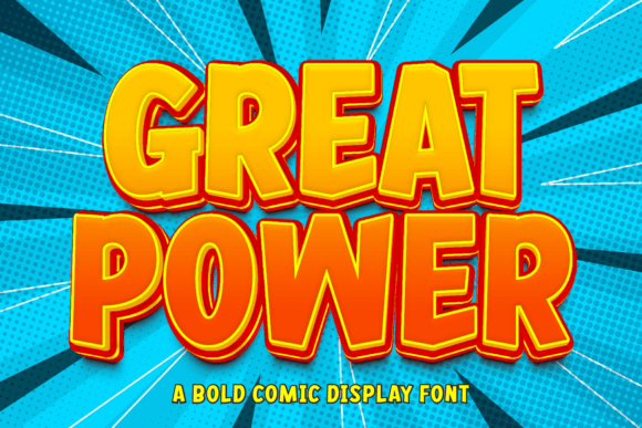 Great Power: The Bold Typeface That Elevates Small Business Branding