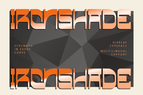 Ironshade: The Bold Sans Serif Typeface Transforming Modern Web Layouts