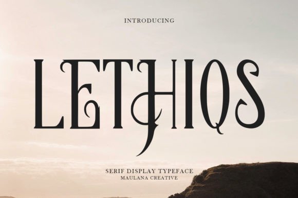 Lethiqs: The Bold Serif Font That Elevates Small Business Branding