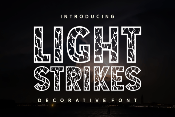 Light Strikes: The Electric Typeface for Scroll-Stopping Campaigns