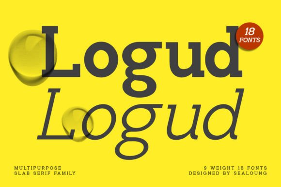Logud: The Serif Typeface That Elevates Digital Brand Identity