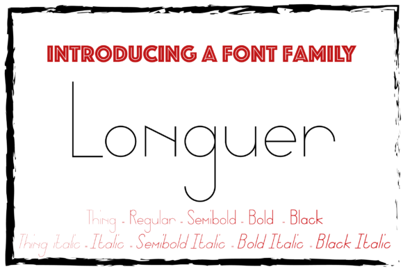 Longuer: The Elegant Sans Serif Font for Handmade Creators