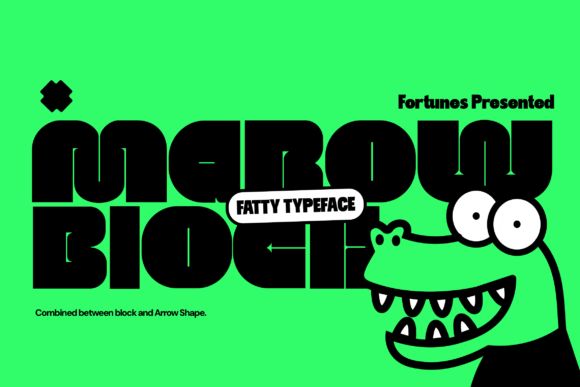 Marow Block: The Playful Sans Serif Font for Handmade Creations