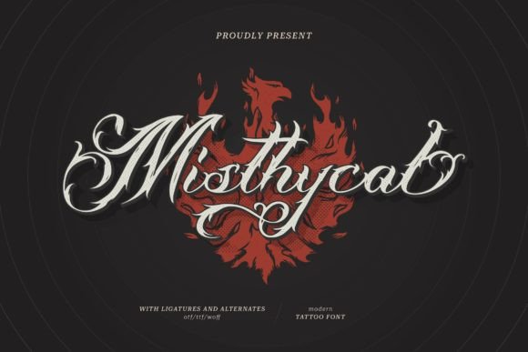 Misthycal: A Bold Blackletter Typeface for Editorial Design