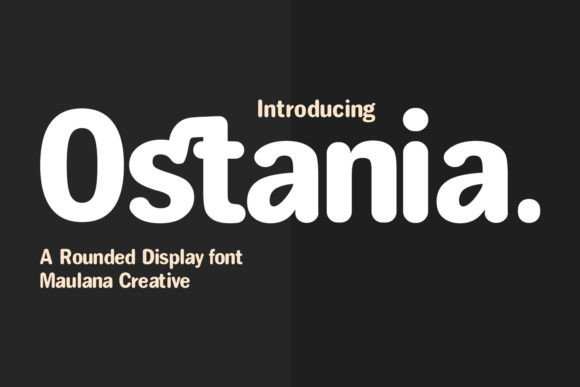 Ostania: The Bold Sans Serif Typeface for Modern Web Design