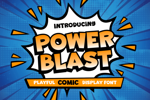 Power Blast: The Dynamic Typeface for High-Energy Web Design