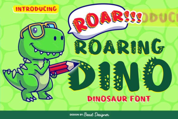 Roaring Dino: The Playful Typeface That Amplifies Campaign Impact