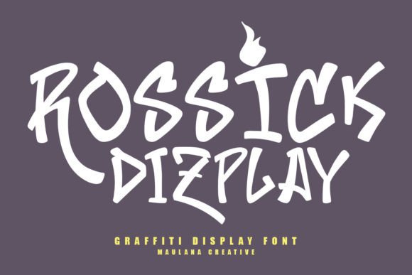 Rossick Dizplay: The Bold Display Font for Urban Web Design