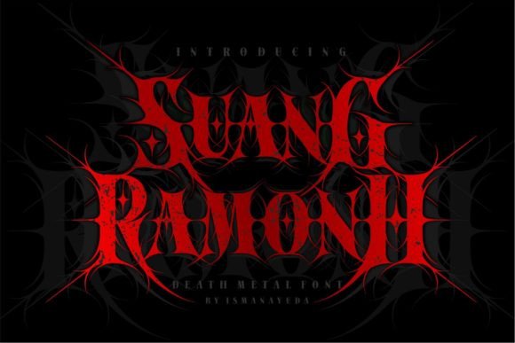 Suangb Ramonh: A Bold Blackletter Typeface for Digital Branding