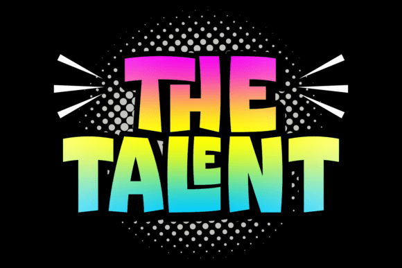 The Talent: A Bold Typeface for High-Impact Campaigns