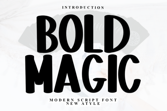 Transform Your Brand Identity with Bold Magic Typeface